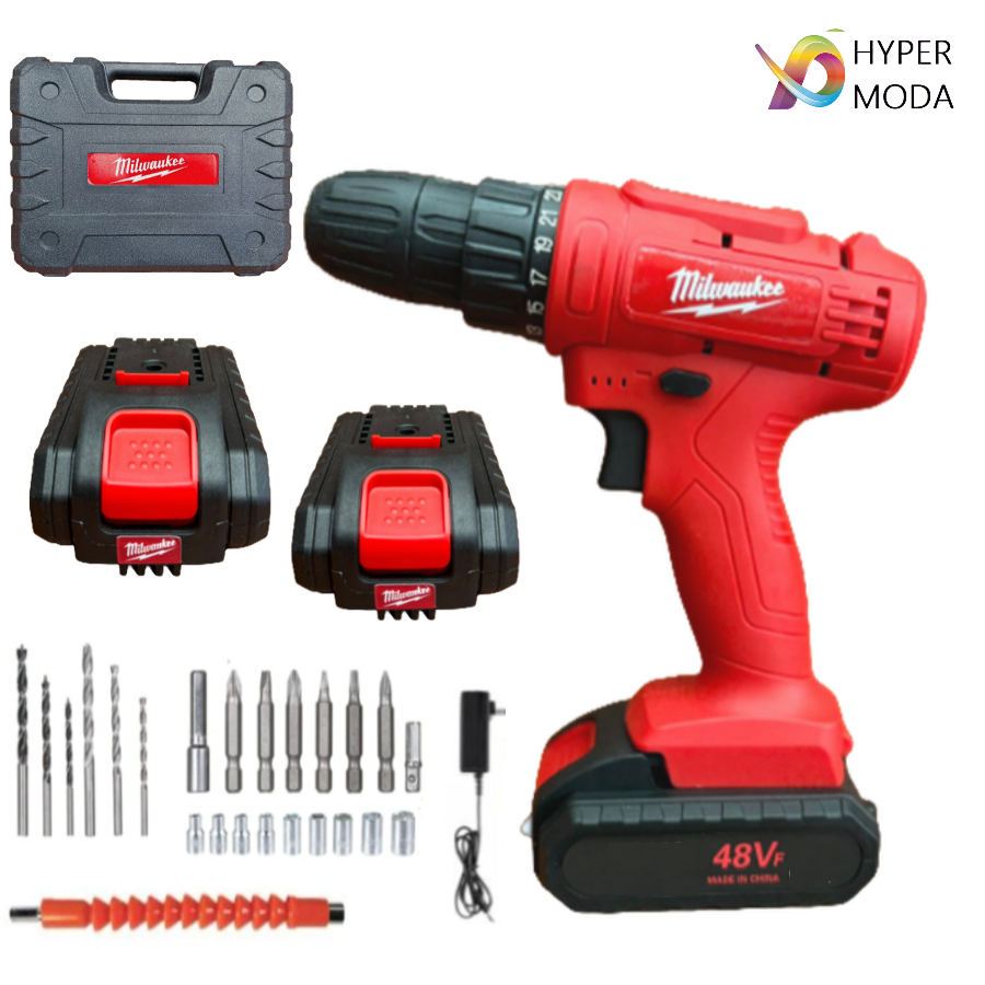 PROMO Milwaukee 2Bat48v Portable Drill